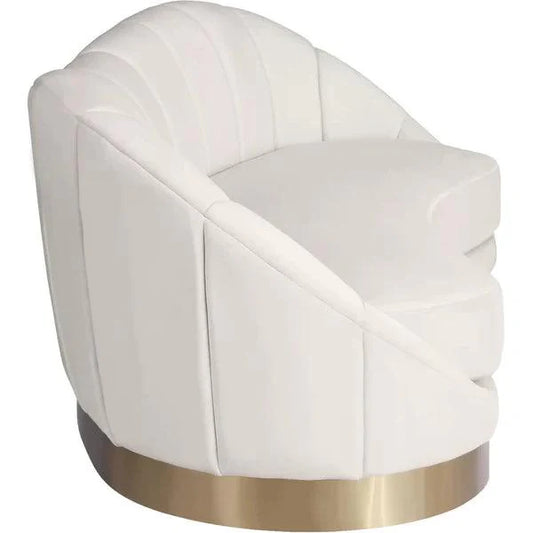 Velvet Curved Sofa