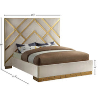 Upholstered Platform Bed