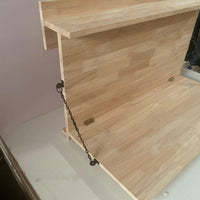 Hanging Laptop/Desktop Organiser For Railings/ Balcony Pipes By Miza