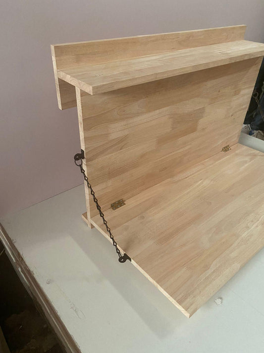 Hanging Laptop/Desktop Organiser For Railings/ Balcony Pipes By Miza