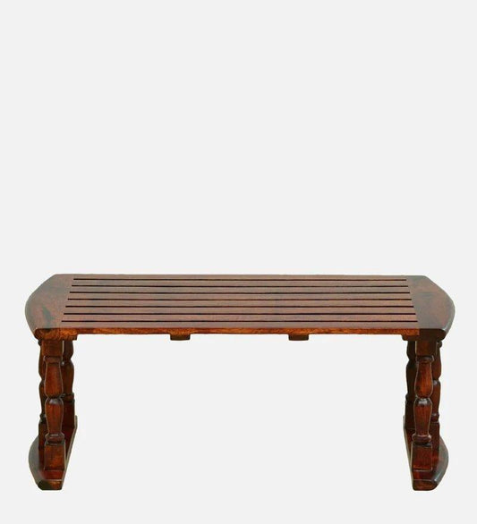 Sheesham Wood Breakfast Table | Laptop Table - Walnut Finish