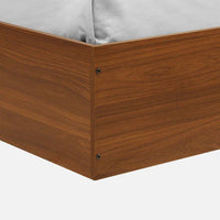 King Size Bed In Bali Teak Finish