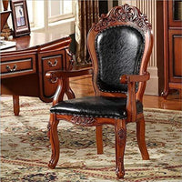 New  Handicrafts Wooden Hand Carved Royal Look Chair