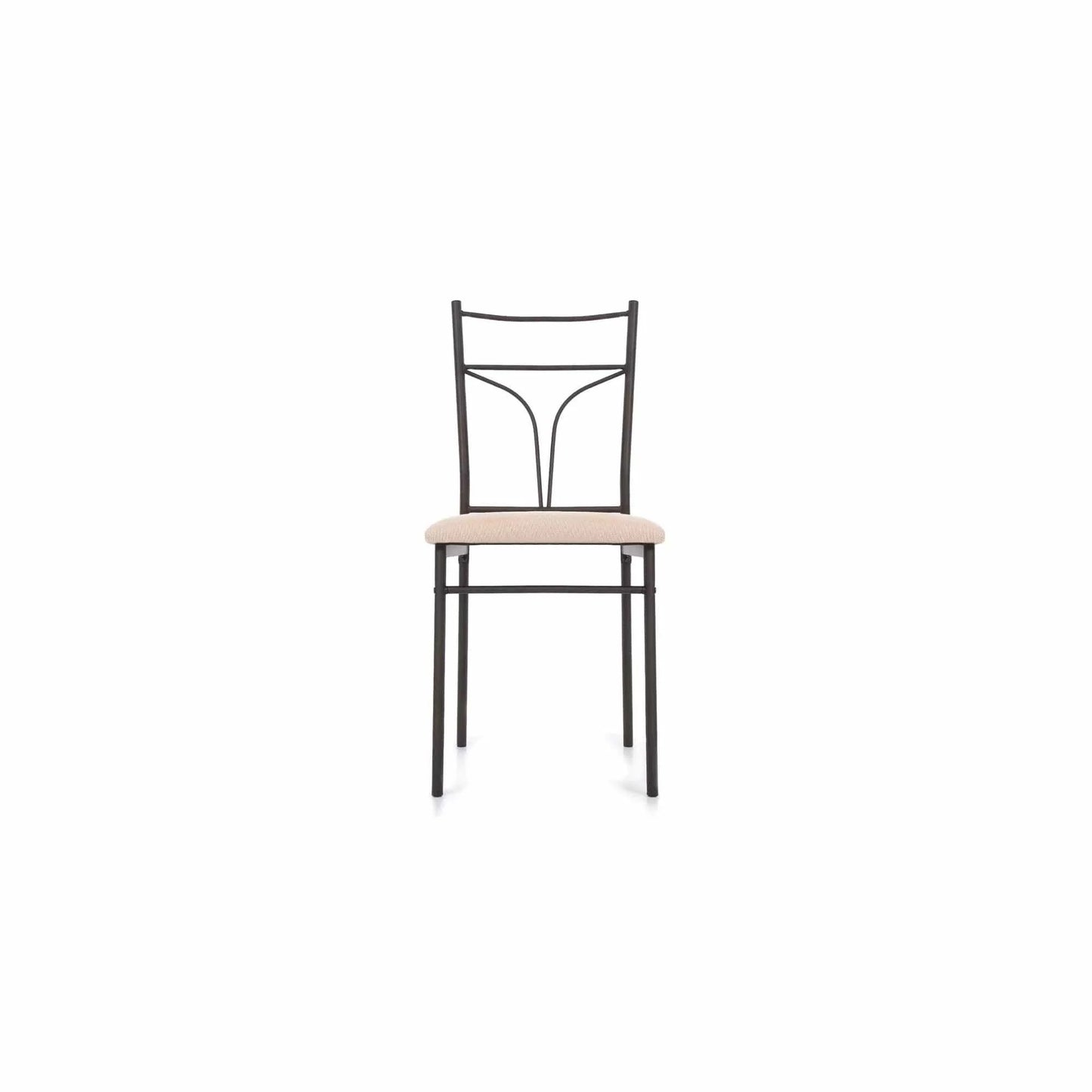 5-Pieces Modern Metal Frame Dining Kitchen Table Chairs Set for 4 Person Kitchen Furniture