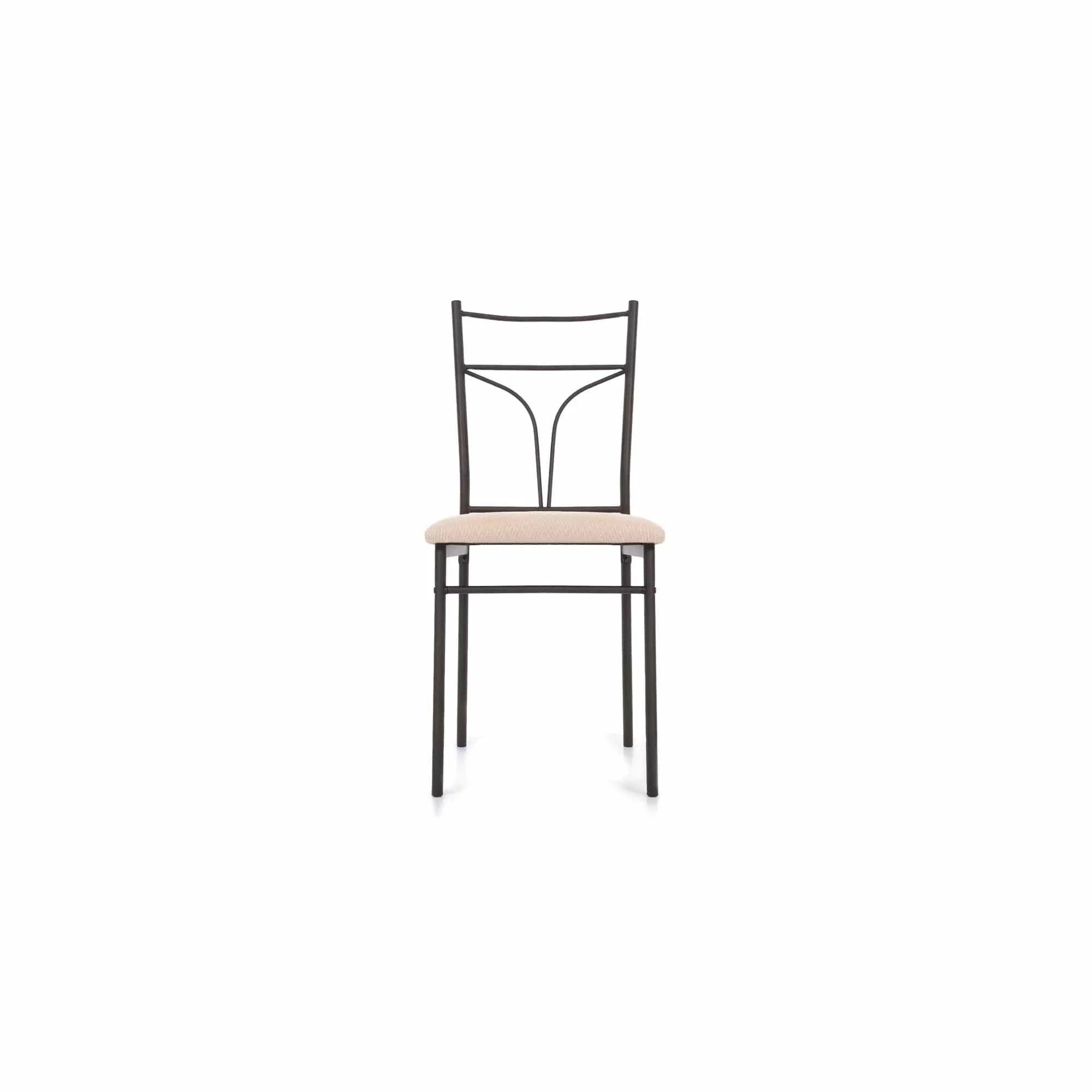 5-Pieces Modern Metal Frame Dining Kitchen Table Chairs Set for 4 Person Kitchen Furniture