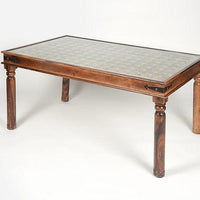 Sheesham Wood Ahalya 4-Seater Dining Table and Chairs
