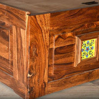 Sheesham Wood Kadambini King Bed