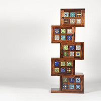 Sheesham Wood Meera Bookshelf