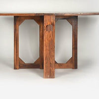 Premium Sheesham Wood Foldable Dining Table – Space-Saving Design for Modern Homes