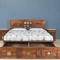 Sheesham Wood Kadambini King Bed