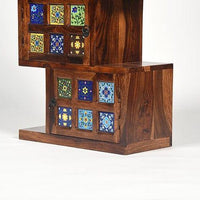 Sheesham Wood Meera Bookshelf