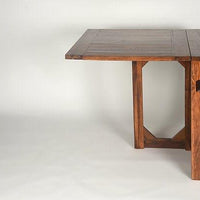 Premium Sheesham Wood Foldable Dining Table – Space-Saving Design for Modern Homes