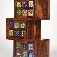 Sheesham Wood Meera Bookshelf