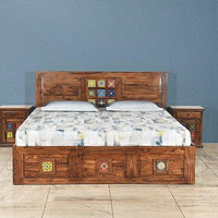 Sheesham Wood Kadambini King Bed