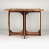Premium Sheesham Wood Foldable Dining Table – Space-Saving Design for Modern Homes