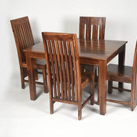 Sheesham Wood Bakul 4-Seater Dining Set
