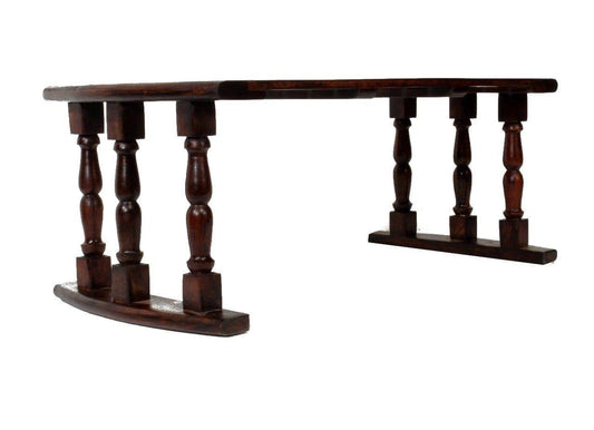 Sheesham Wood Breakfast Table | Laptop Table - Walnut Finish