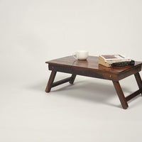 Sheesham Wood Jiva Low Rise Laptop Table