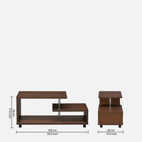 Coffee Table in Walnut Finish