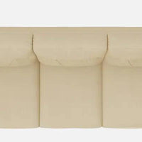 Leather 3 Seater Sofa in Beige Colour