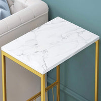 Lynet Rectangular Sofa Side Table for Living Room