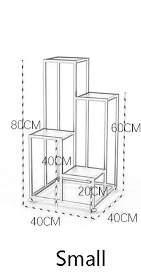 4- Tier Square Pot Stand for Living Room