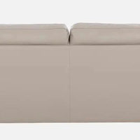 Leather 3 Seater Sofa in Cream Colour