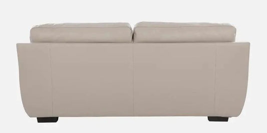 Leather 3 Seater Sofa in Cream Colour